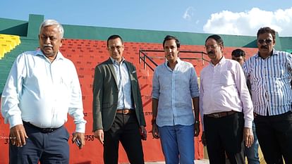 India-Bangladesh Test Match: CM's advisor Avaneesh Awasthi inspected Green Park