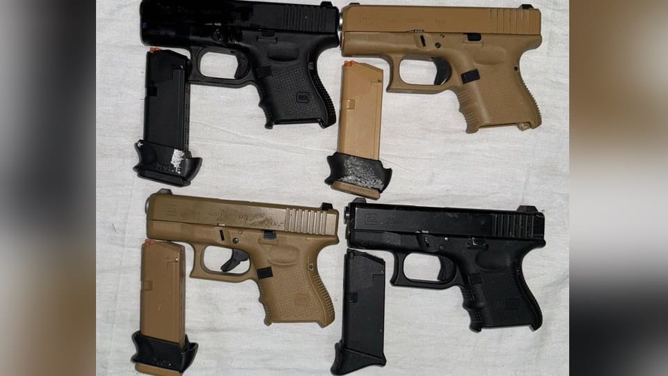 Amritsar Rural Police busted cross-border smuggling module, two suspect arrested pistols recovered