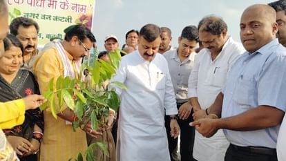 MP News: कटनी फॉरेस्ट सिटी को मंत्री उदय प्रताप ने बताया ग्रीन रिवॉल्यूशन, कहा- इसे आइडियल प्रोजेक्ट बनाकर… Minister Uday Pratap called Katni Forest City a Green Revolution