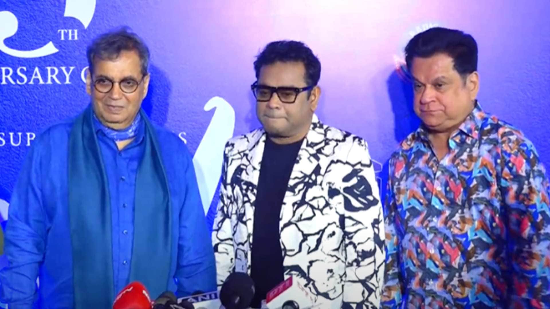 Taal 25th Anniversary SUBHASH GHAI ANIL KAPOOR AR REHMAN UDIT NARAYAN and ETC CELEBRATING