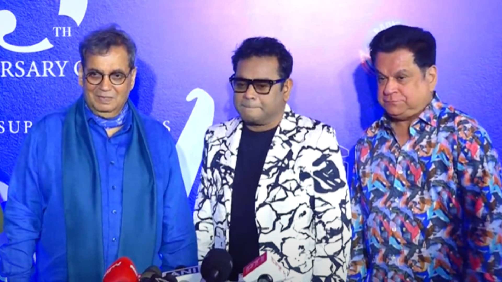 Taal 25th Anniversary SUBHASH GHAI ANIL KAPOOR AR REHMAN UDIT NARAYAN and ETC CELEBRATING