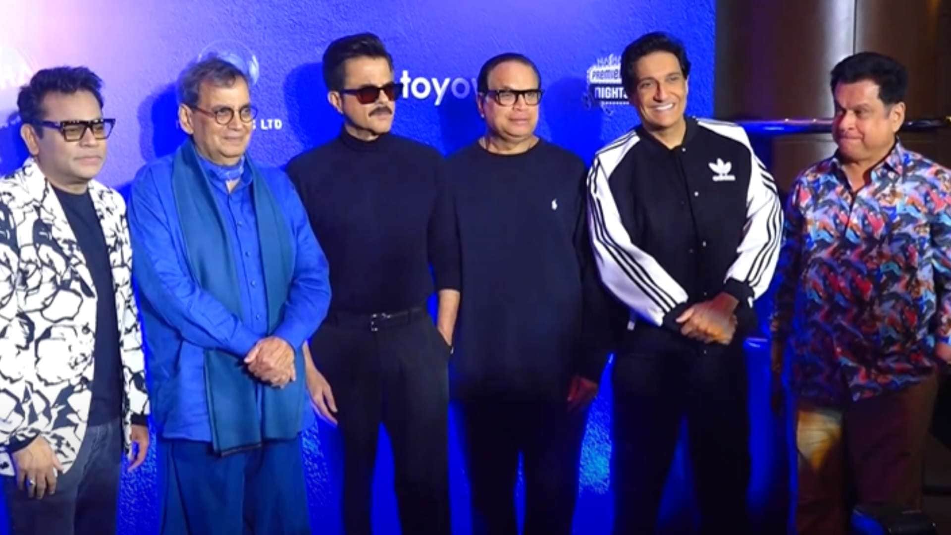 Taal 25th Anniversary SUBHASH GHAI ANIL KAPOOR AR REHMAN UDIT NARAYAN and ETC CELEBRATING
