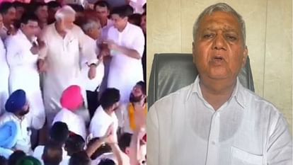 Haryana: जेपी के बुजुर्ग को लात मारने के वायरल वीडियो पर बुजुर्ग आए सामने, बोले- ऐसी कोई बात नहीं Haryana: Elderly people came forward after the viral video of JP kicking an elderly person