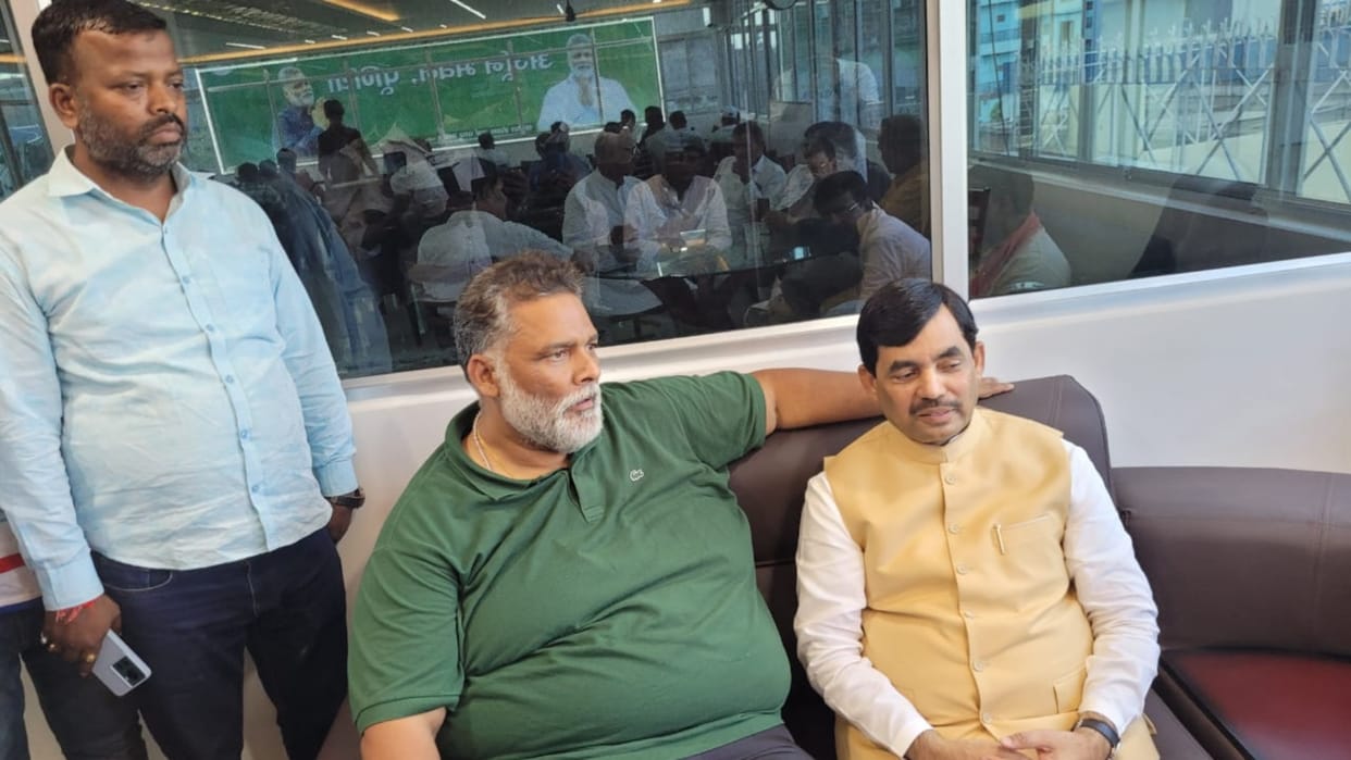 Bihar: Shahnawaz Hussain says adulteration in Tirupati temple prasad is beyond imagination, met Pappu Yadav