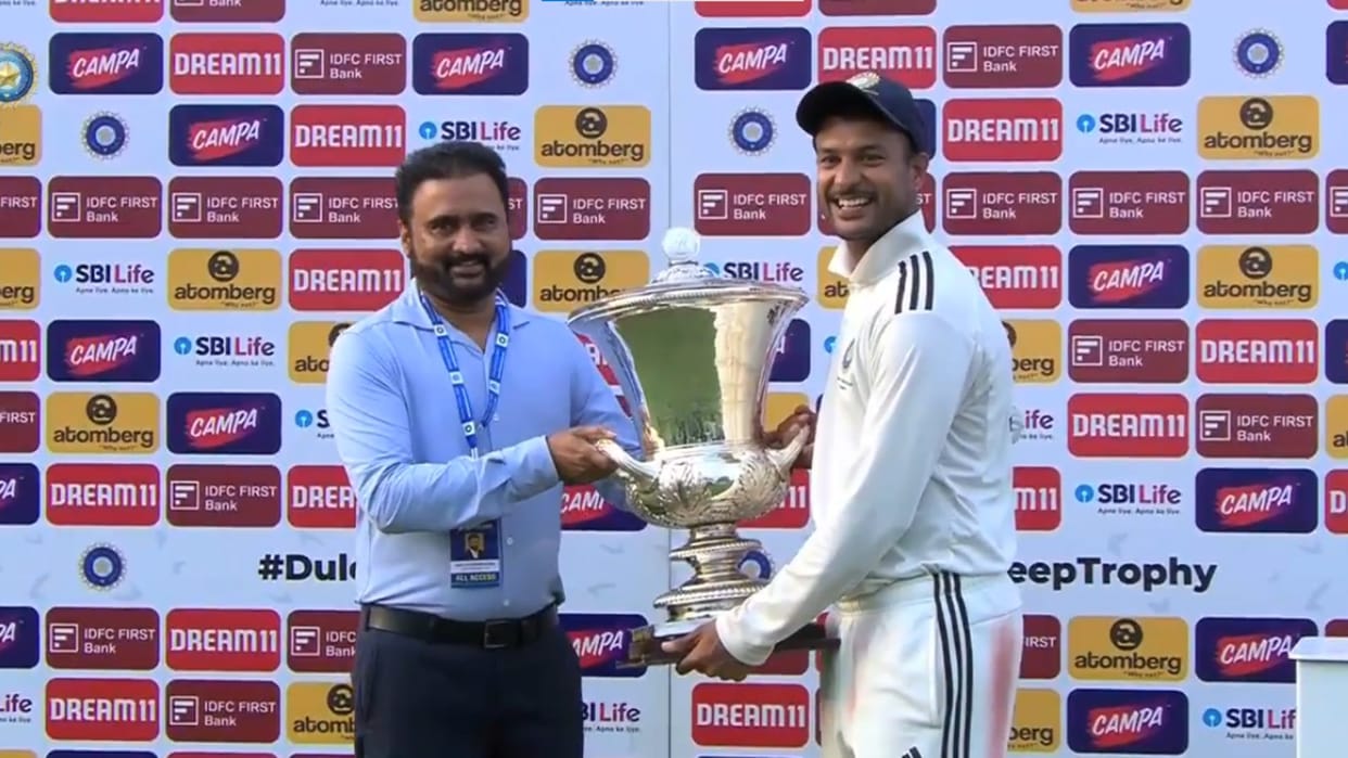 Duleep Trophy: Mayank Agarwals India A won title, defeated India C by 132 runs, see points table