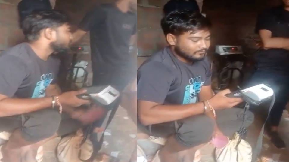 case of hooliganism by ration dealer come to light in Etah said ration will be given only after deduction