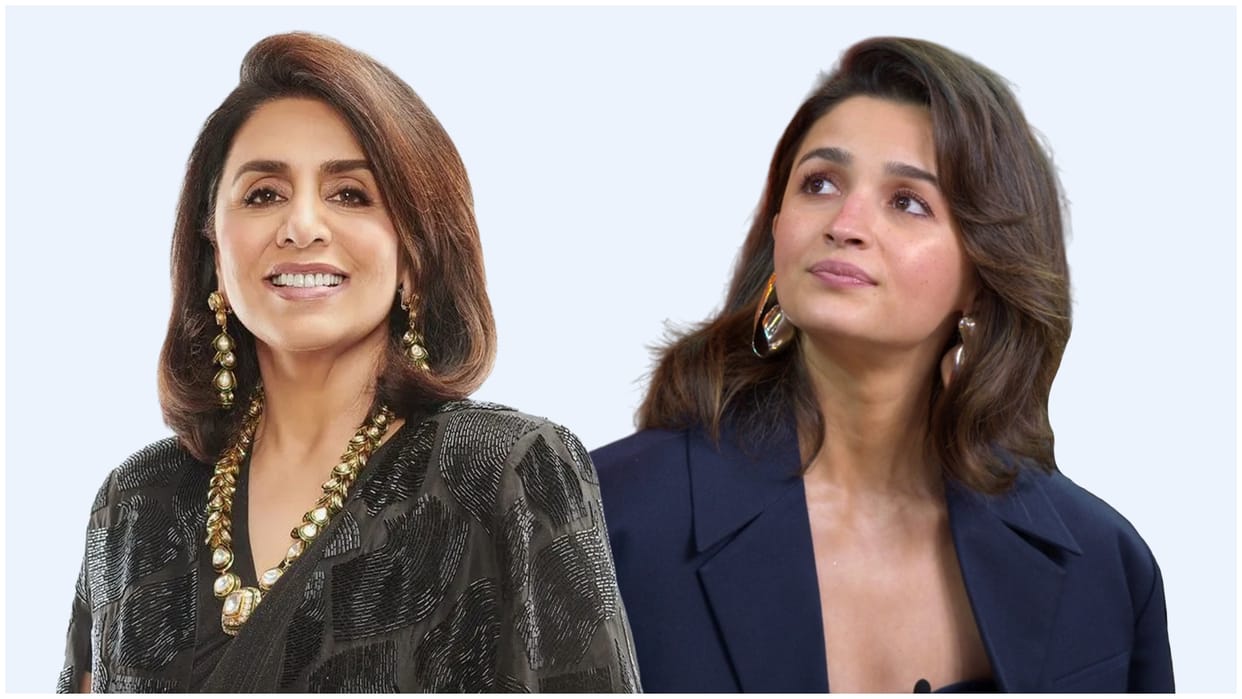 Jigra Actress Alia Bhatt revealed the Kapoor family member she admires the most is Neetu Kapoor