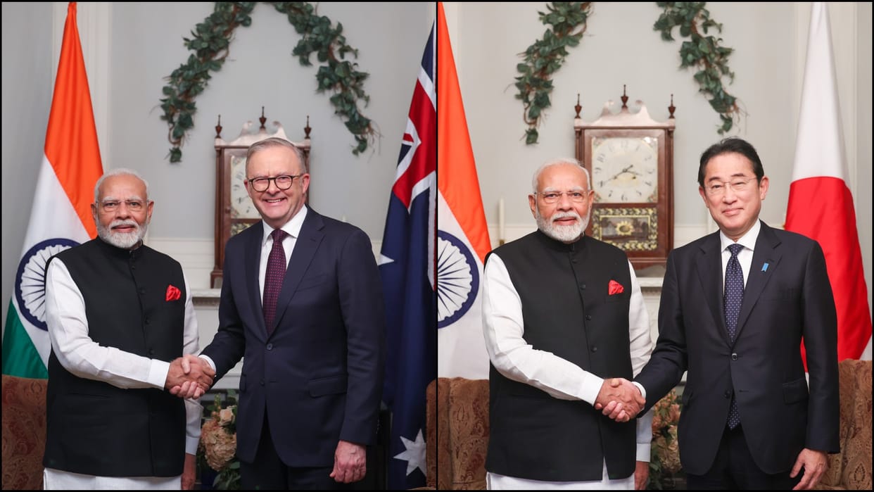 Quad Summit 2024 PM Modi meet Japanese and Australian counterparts news in hindi
