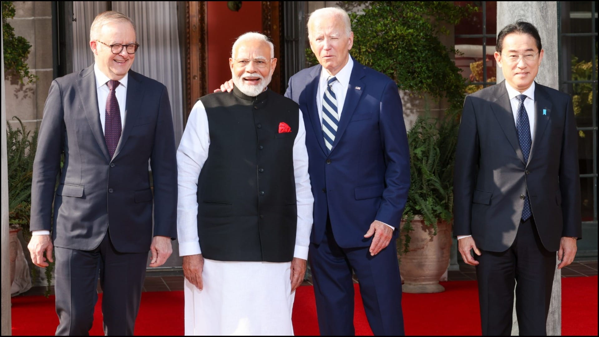 Quad Summit PM Modi meet US President Joe Biden in Delaware photos news in hindi