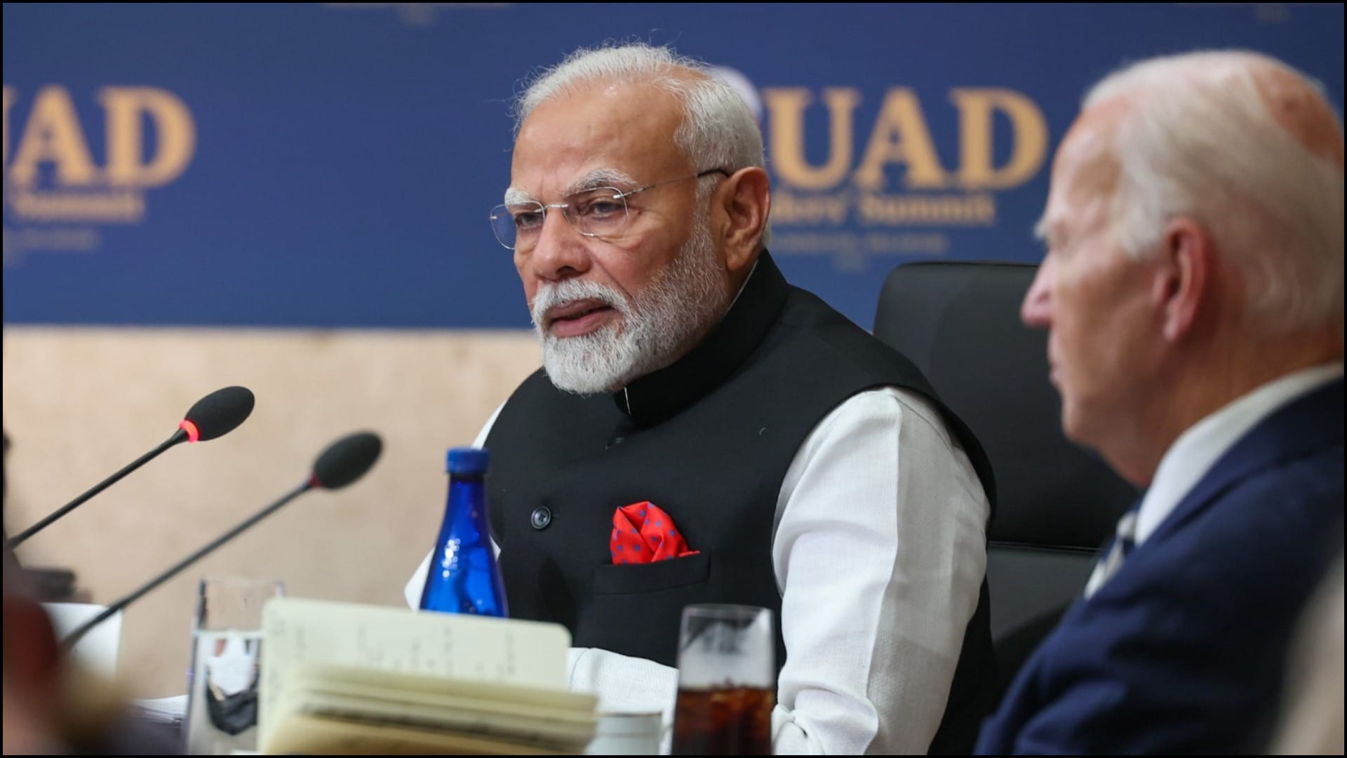 Quad Summit PM Modi meet US President Joe Biden in Delaware photos news in hindi