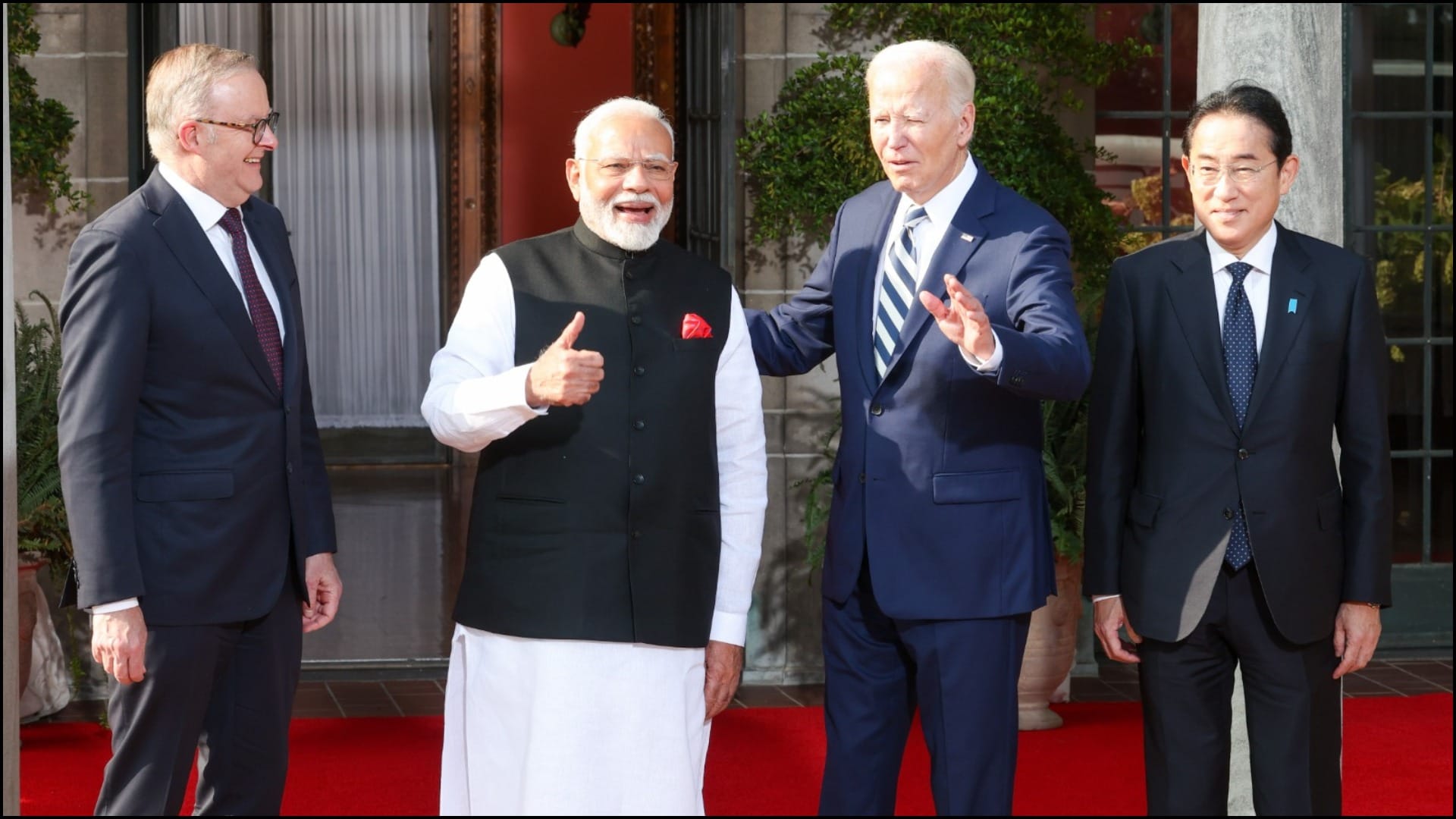 Quad Summit PM Modi meet US President Joe Biden in Delaware photos news in hindi