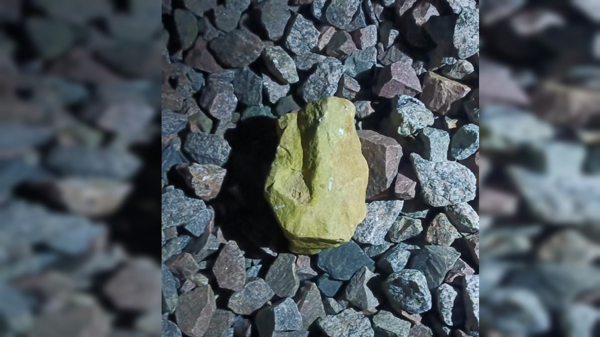 Stone placed on freight corridor track, collided with goods train, RPF starts investigation