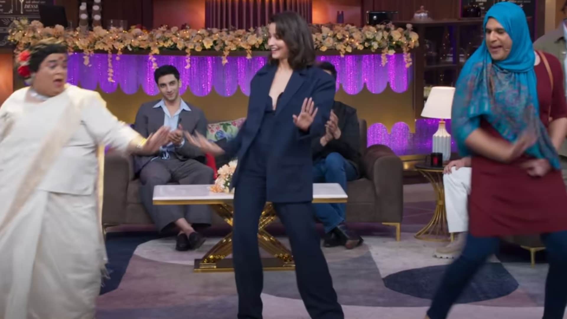 Jigra Stars Alia Bhatt Spies on Husband Ranbir Kapoor Tells Netflix show The Great Indian Kapil Show season 2
