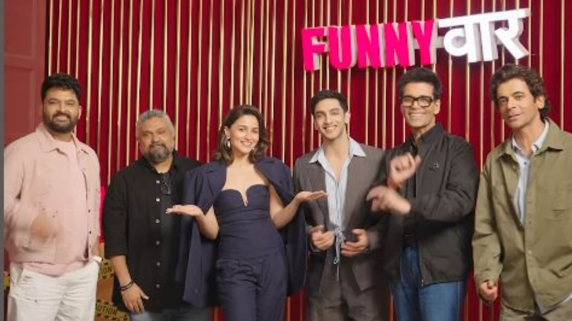 Jigra Stars Alia Bhatt Spies on Husband Ranbir Kapoor Tells Netflix show The Great Indian Kapil Show season 2