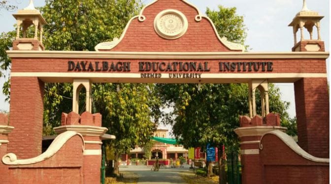 BHMS is also being taught from Dayalbagh Educational Institute admission will be done on 60 seats