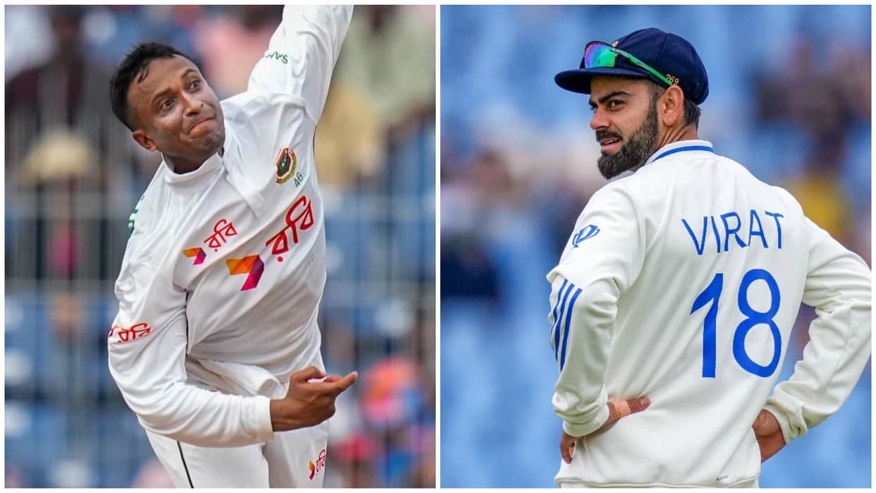 Virat Kohli Sledges Shakib Al Hasan With Malinga Remark; Lasith Malinga Reaction Viral, IND vs BAN 1st Test