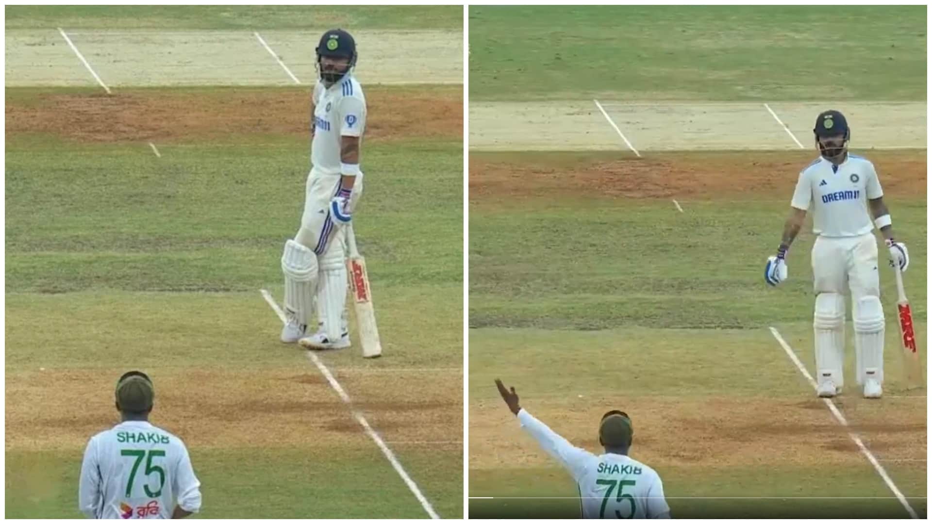 Virat Kohli Sledges Shakib Al Hasan With Malinga Remark; Lasith Malinga Reaction Viral, IND vs BAN 1st Test
