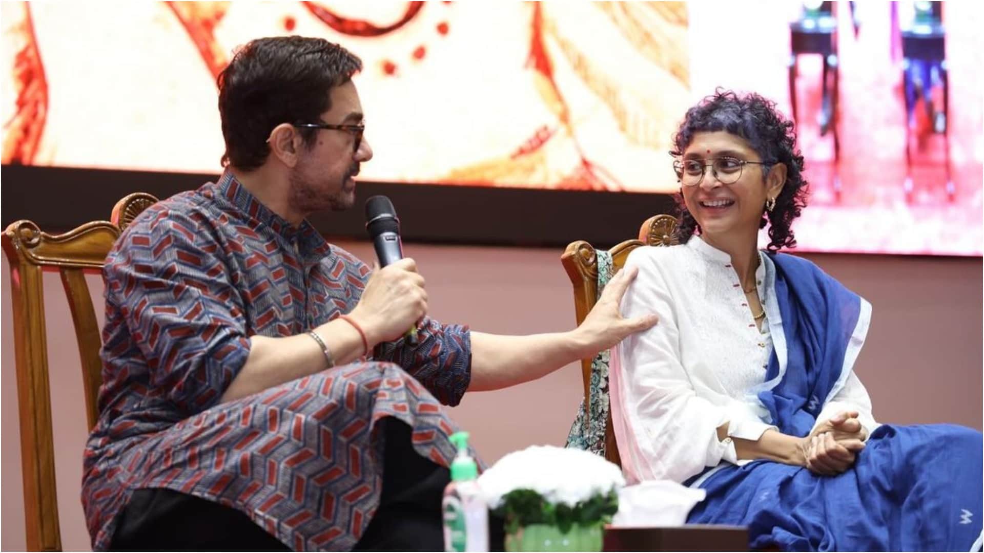 Kiran Rao talked about co parenting her son with Aamir Khan Says Actor has no clue about Azad school