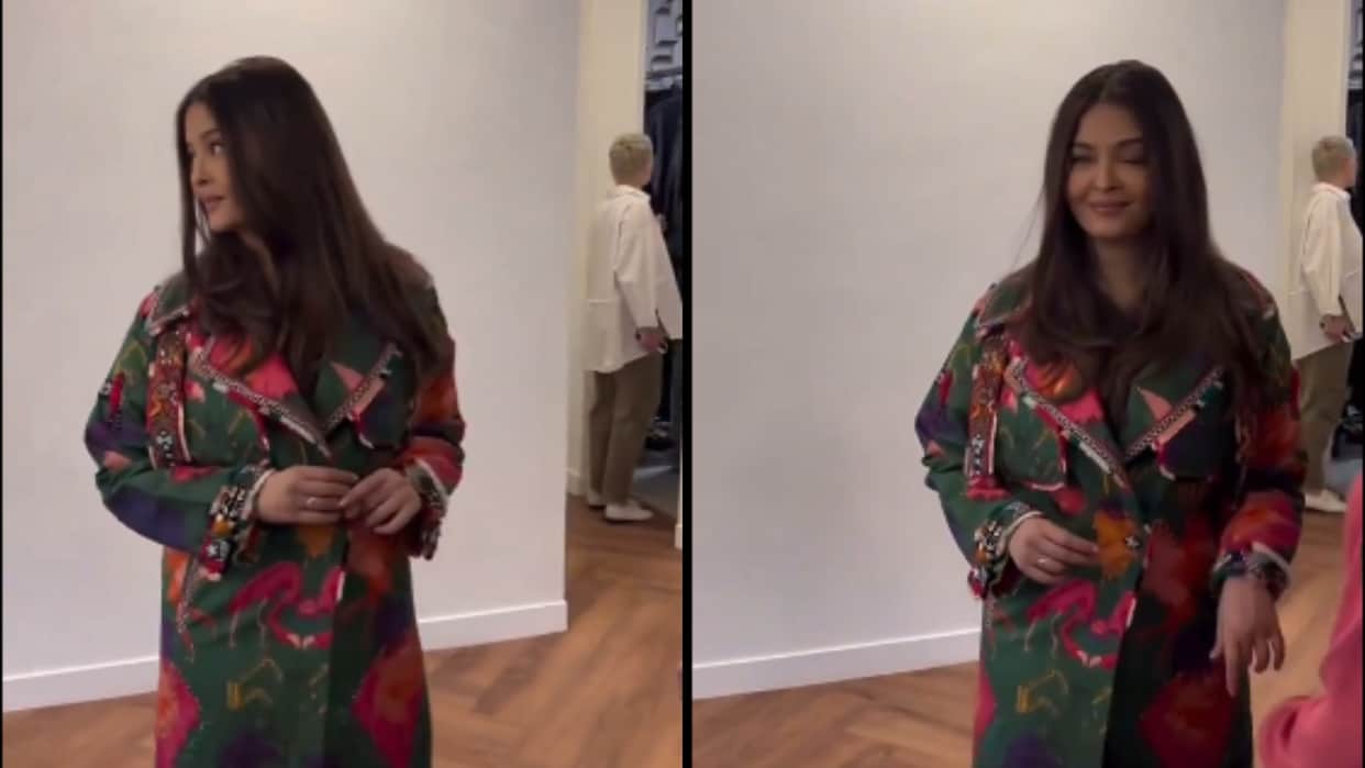 Aishwarya Rai Bachchan was seen flaunting her wedding ring amid separation rumours with Abhishek Bachchan