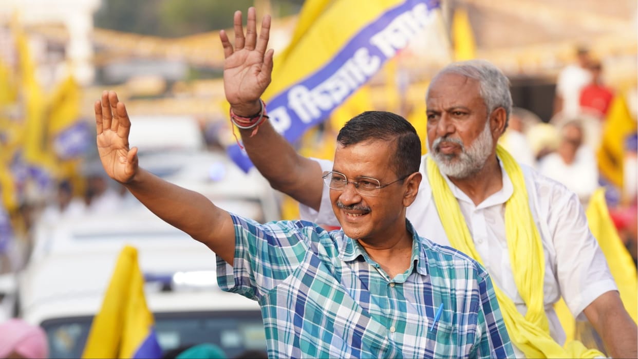 Haryana: Kejriwal reached Dabwali, said - BJP people can break anyone, not Haryana people