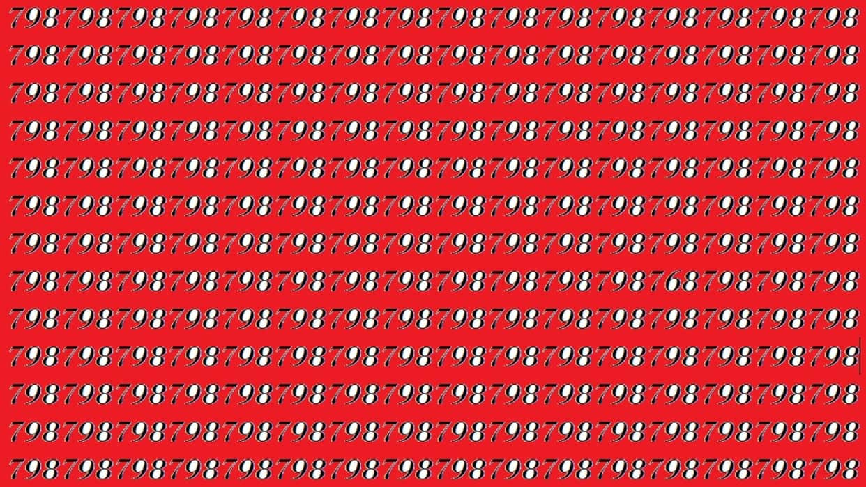 Optical Illusion For IQ Test: Can you Spot 768 in Viral Optical Illusion Photo Brain Test