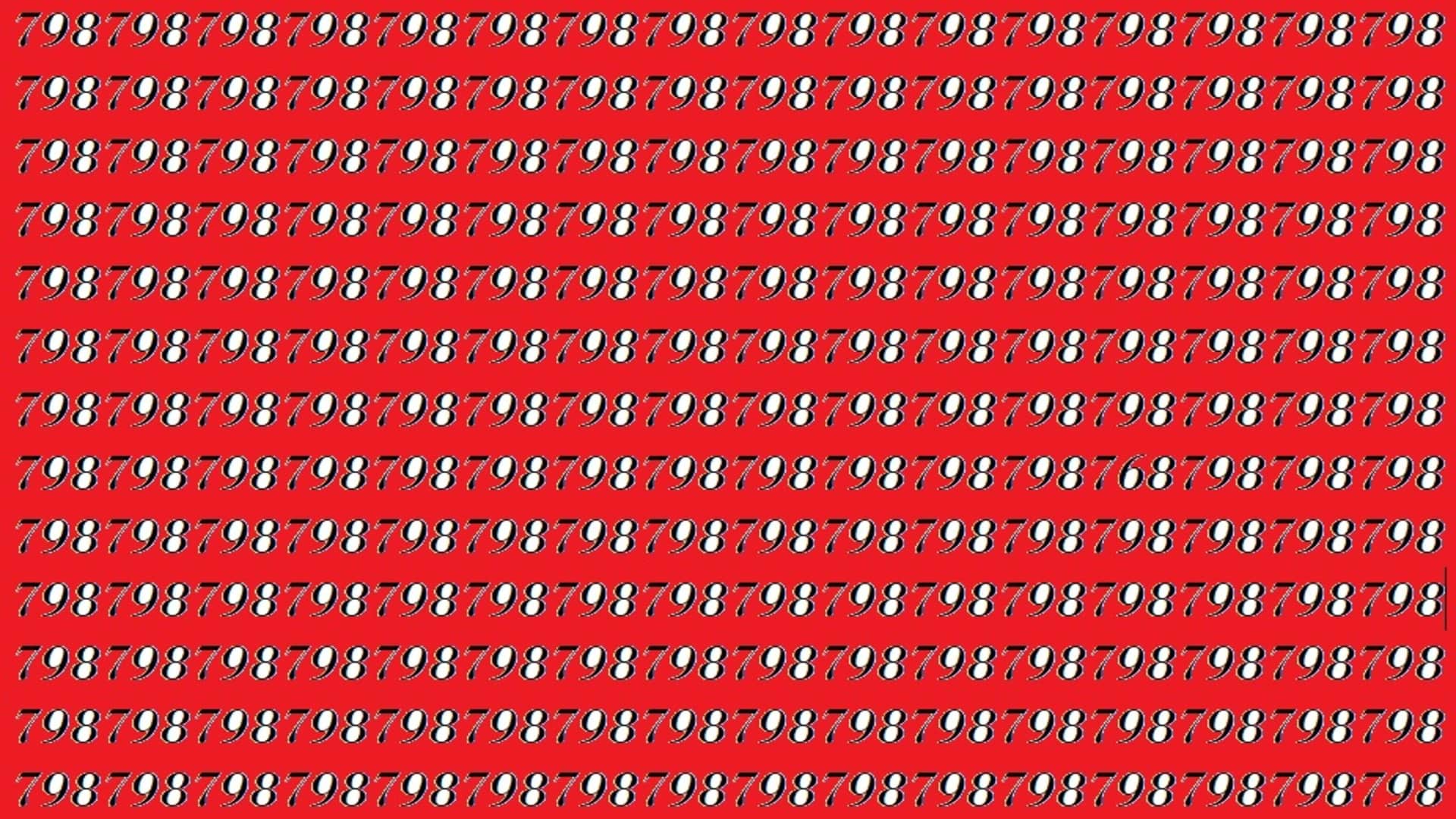 Optical Illusion For IQ Test: Can you Spot 768 in Viral Optical Illusion Photo Brain Test
