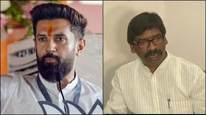 Union minister Chirag Paswan slams Hemant Soren vulture remark news in hindi