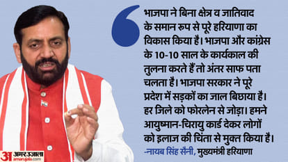 CM Naib Saini said- I will release the result of recruitment of 32 thousand youth first, will take oath later.