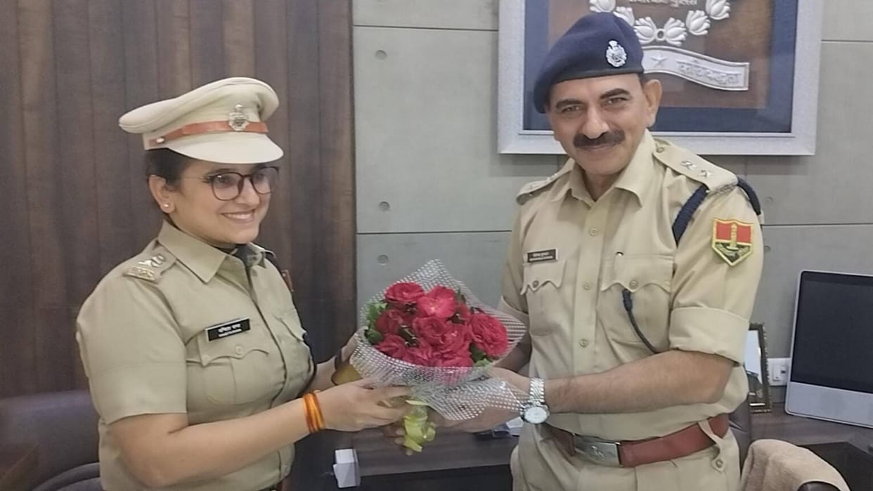 Ajmer's first woman SP Vandita Rana took charge