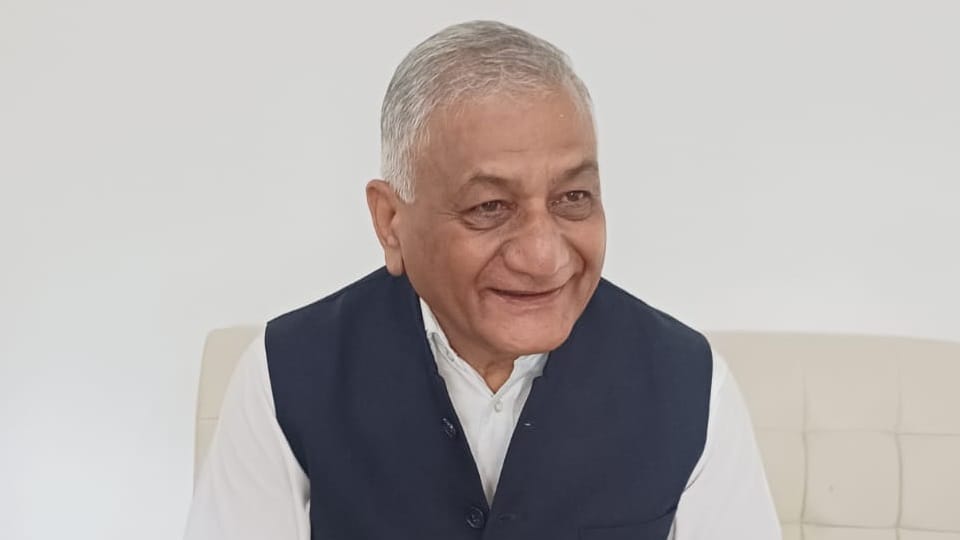 Former minister General VK Singh says  need for amendment in Agniveer Yojana
