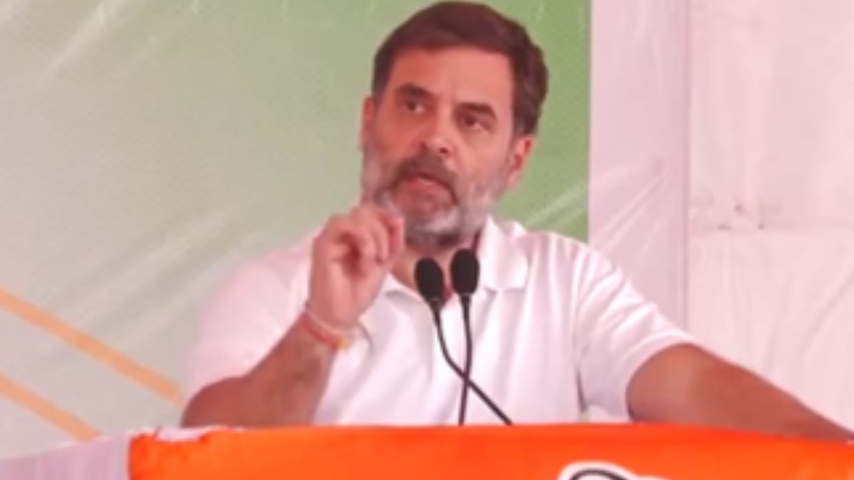 Jammu Kashmir Election: Rahul Gandhi's big attack, BJP-RSS spread hatred, we do politics of love
