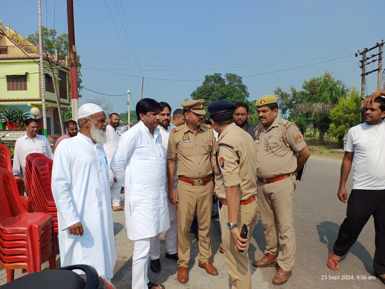 Sensational case in Bijnor: Suspects dug a grave and beheaded the Imam, causing a stir, police force deployed
