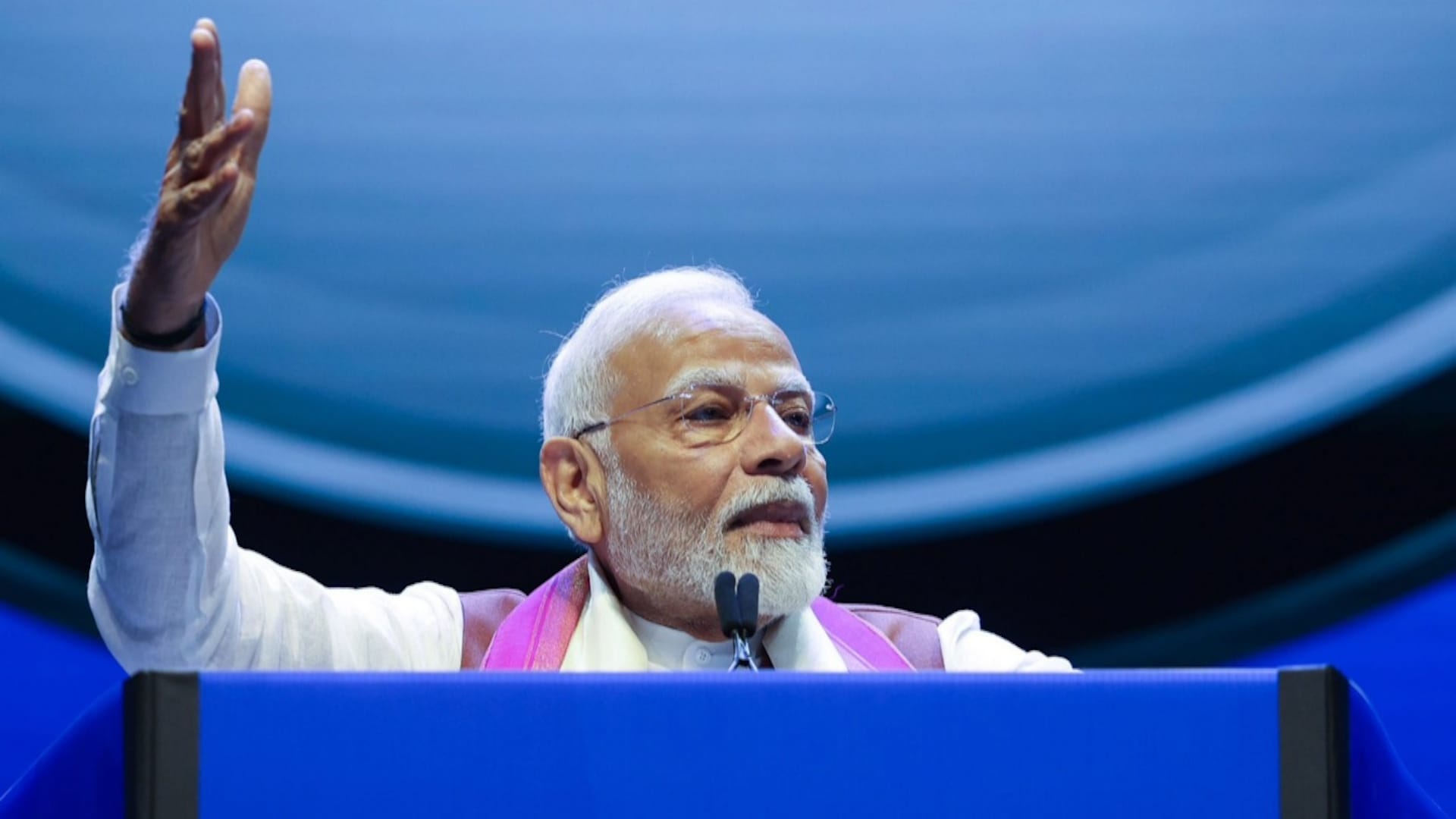 PM Narendra Modi interacted with haryana BJP workers