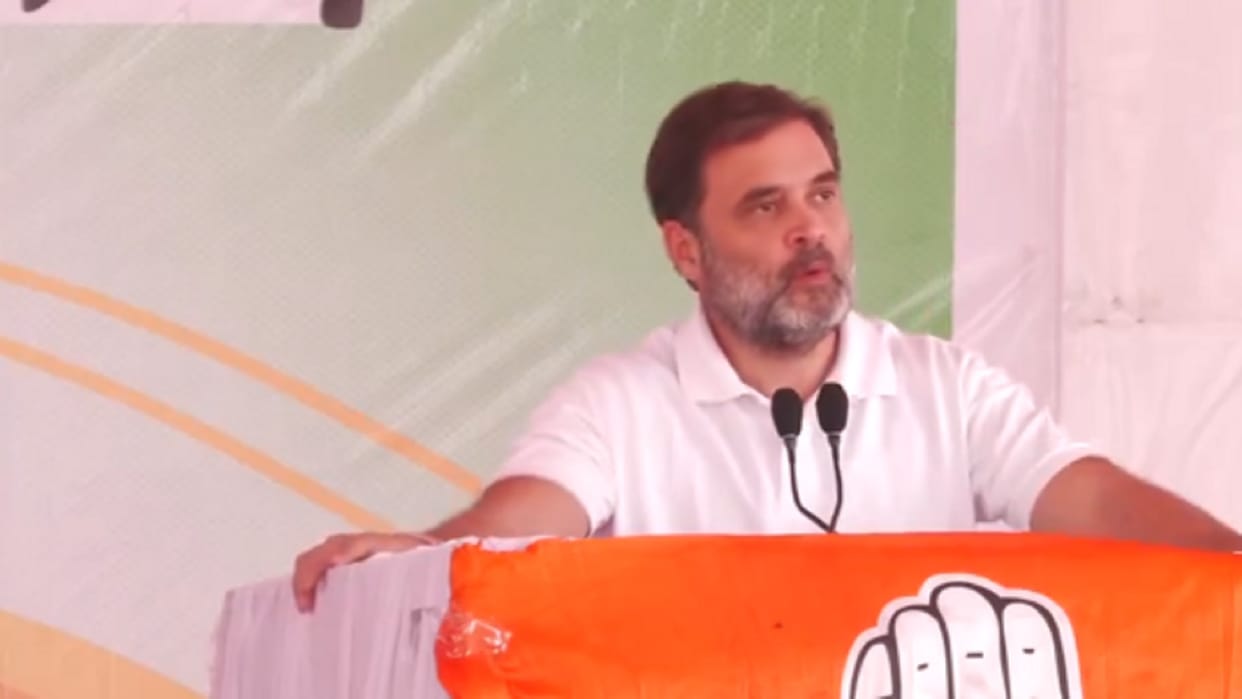 Jammu Kashmir election Rahul Gandhi rally in poonch says BJP RSS spreading hate and violence news in hindi