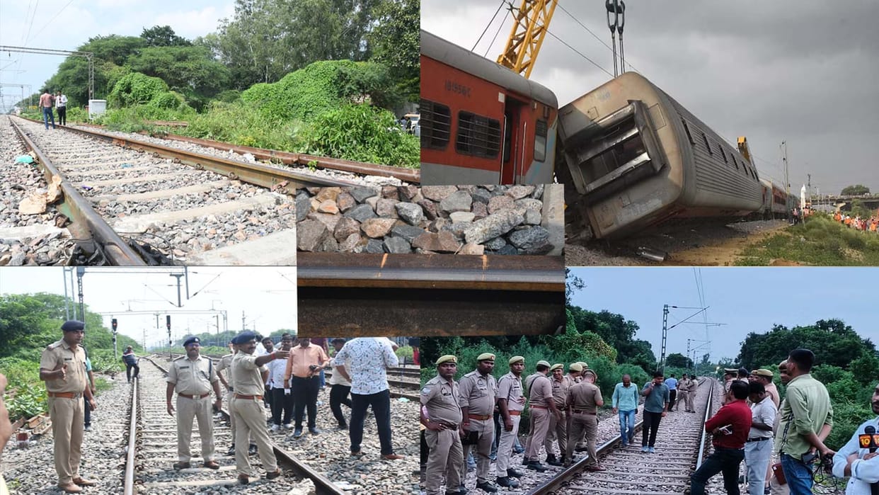 Conspiracy to overturn train: Investigation of two pending, evidence gathered for third