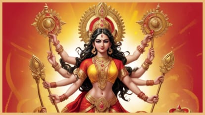 Shardiya Navratri 2024 Devi Durga Kavach chanting for protection and prosperity during nine days of navratri