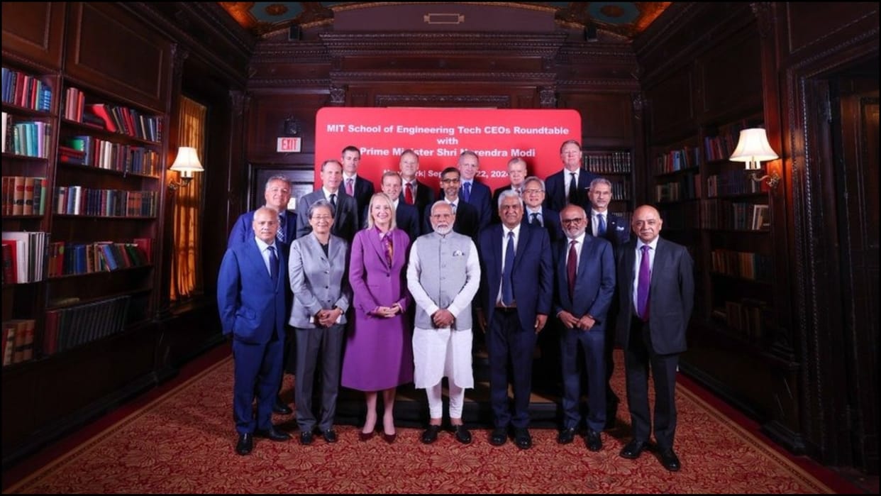 Prime Minister Narendra Modi meets us top tech CEOs in New York news in hindi
