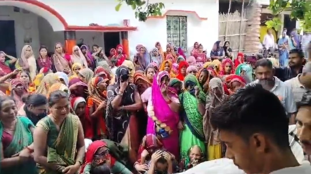 Anuj Pratap Singh cremated in his village in Amethi.