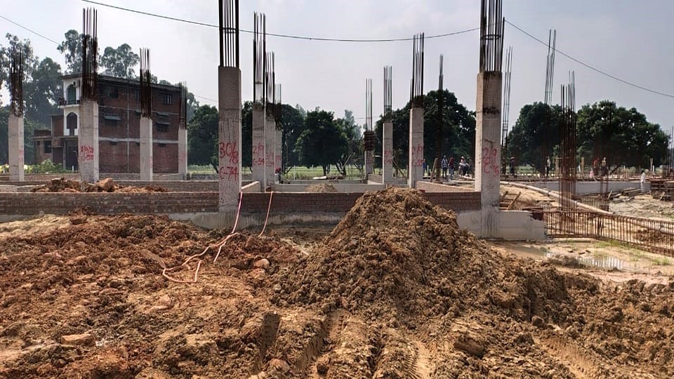 Pharmacy college under construction in AMU