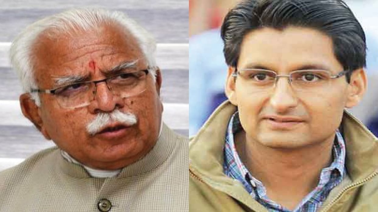 Union Minister Manohar on Fatehabad tour, Deepender Hooda public meeting in Bhirdana