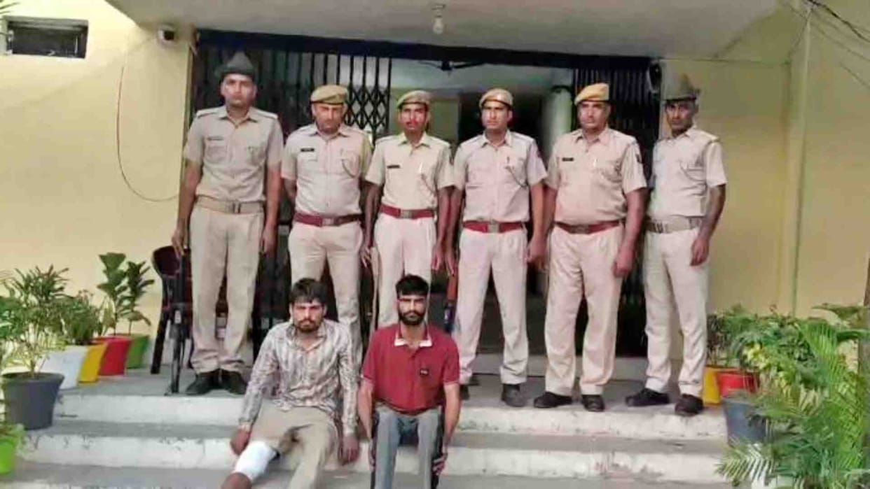 Alwar News: Two accused arrested for providing vehicle facility to miscreants
