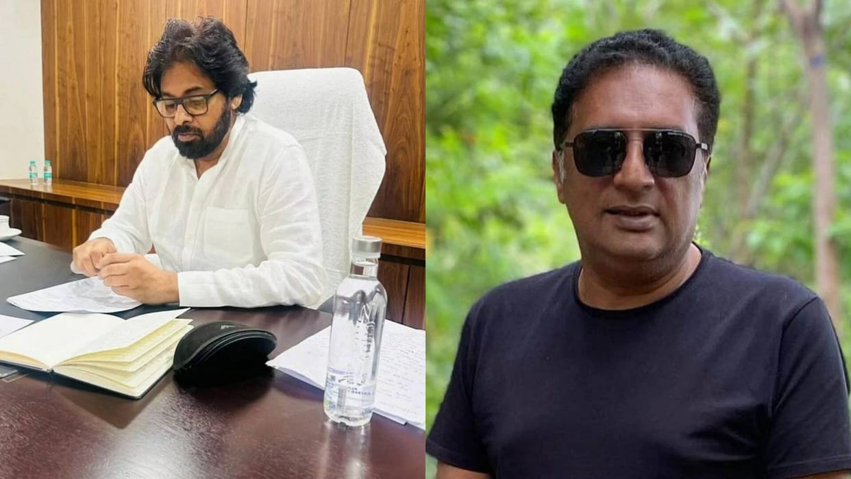 Tirupati laddu controversy Andhra Pradesh Deputy CM Pawan Kalyan engage in War of words with actor prakash raj