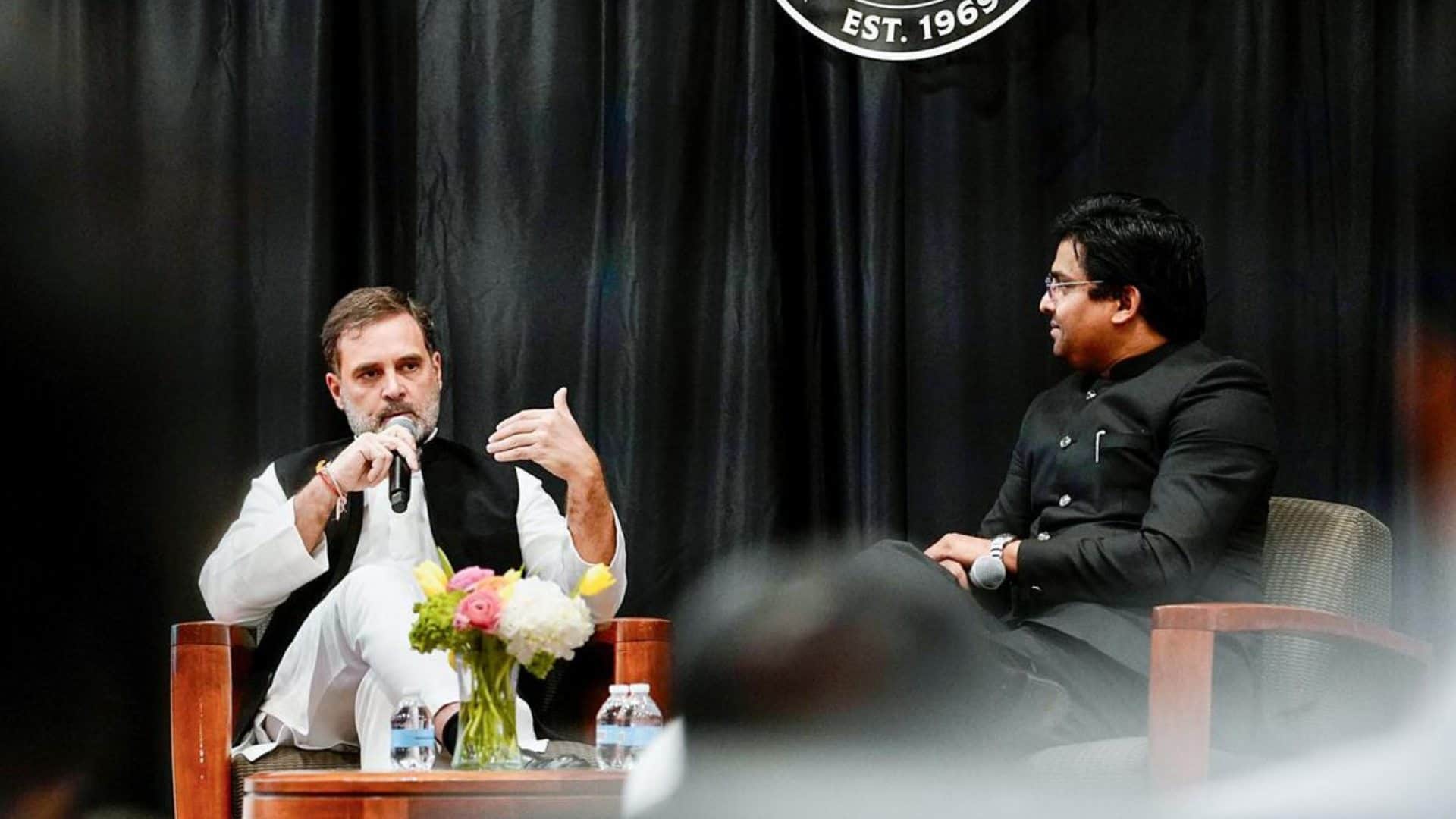 MP CP Joshi demanded cancellation of Rahul Gandhi's passport