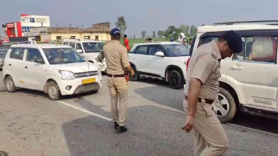Roorkee Accident Roadways bus ran over two bike riders dragged them for 40 meters both died