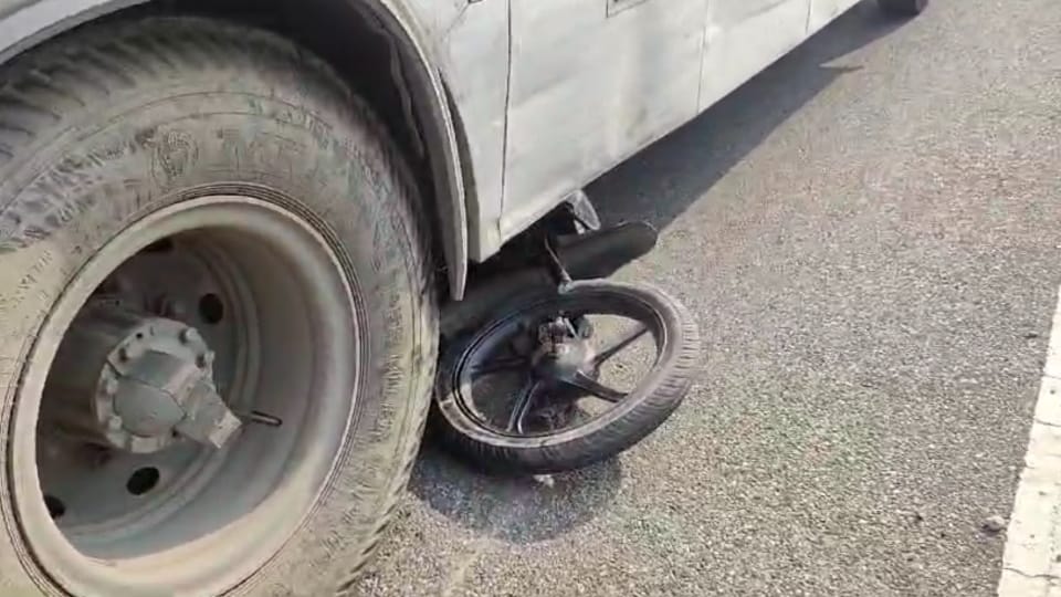 Roorkee Accident Roadways bus ran over two bike riders dragged them for 40 meters both died