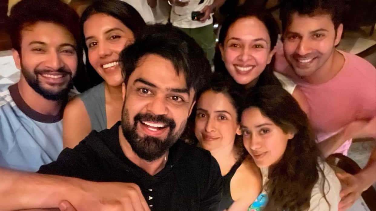 Varun Dhawan Janhvi Kapoor Rohit Saraf Sanya Malhotra wrap up Udaipur schedule Sunny Sanskari Ki Tulsi Kumari