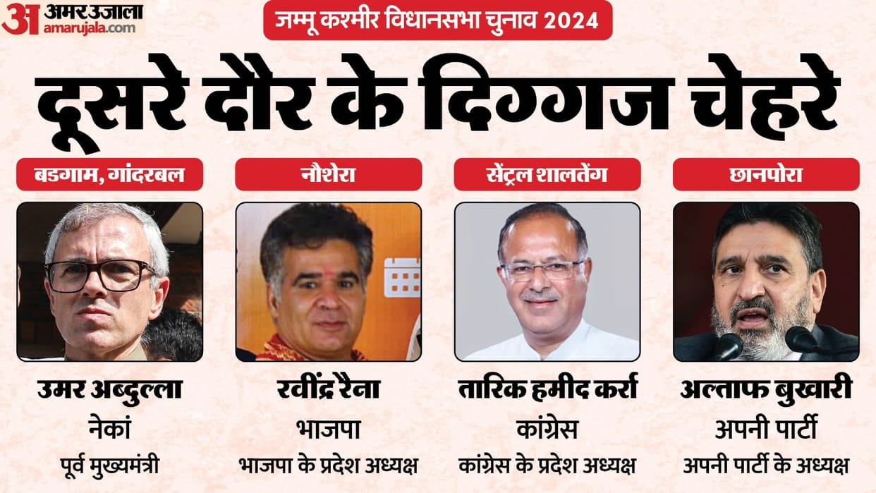 Jammu Kashmir Assembly Election 2024 phase two hot seat News In Hindi