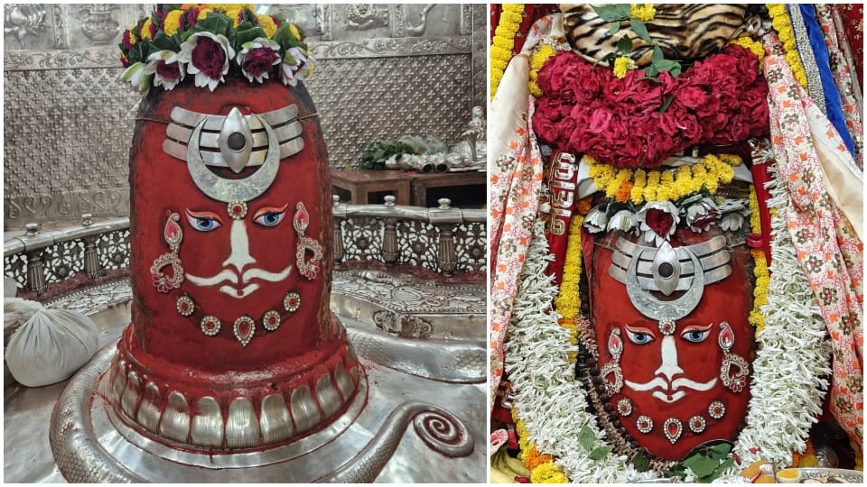 Ujjain News: Third eye of Baba Mahakal opened, this is how the makeup was done today in Bhasma Aarti