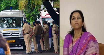 Maharashtra Badlapur Accused Akshay Shinde pistol snatch Police Claim Supriya Sule Question