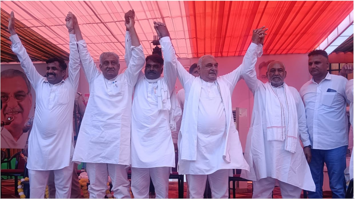 Haryana: Hooda targeted BJP, said - had promised to double the income of farmers, the cost has doubled